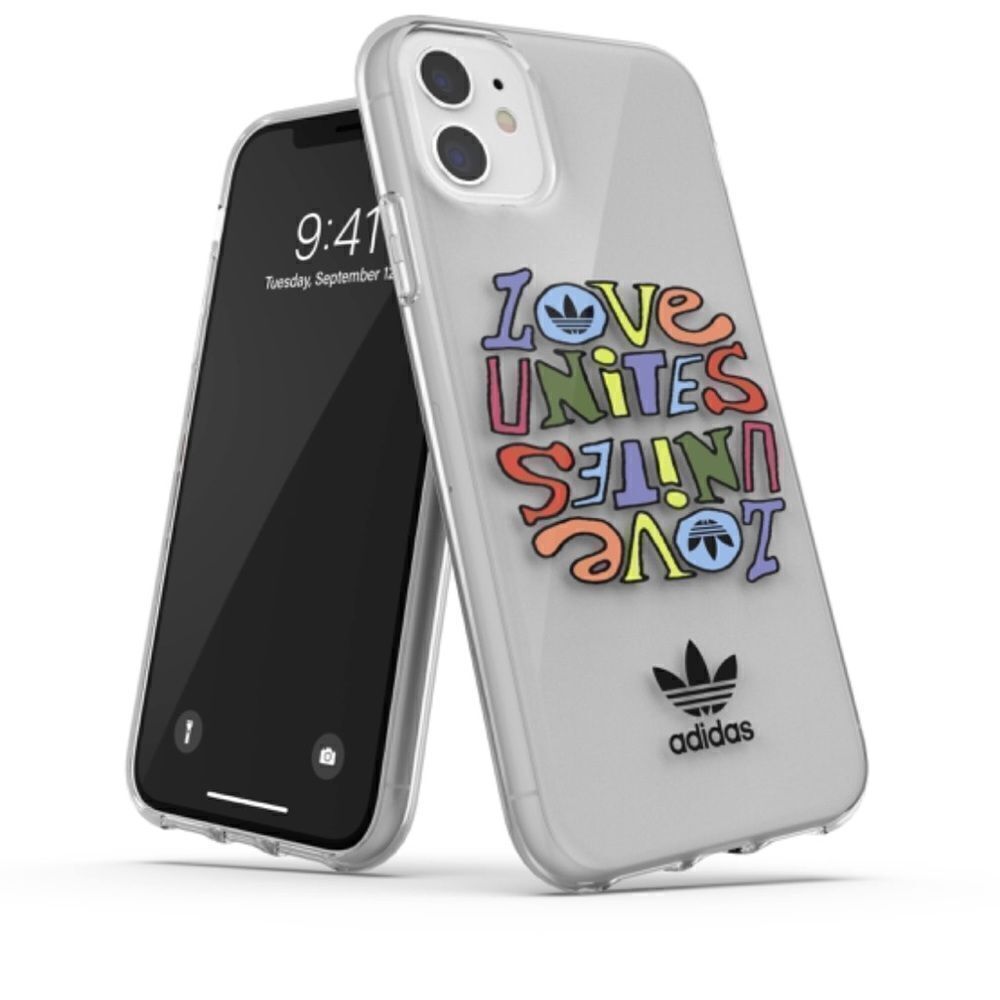 Adidas Originals Pride Case “Love Unites” IPhone 11 Pro  Graphic Snap Case NIB